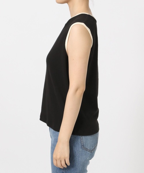 LOWRYS FARM（ローリーズファーム）の「ハイショクタンク　 574839（タンクトップ・レディース・アイボリー/ブラック/チャコールグレー/ベージュ・FREE）」の9枚目の写真