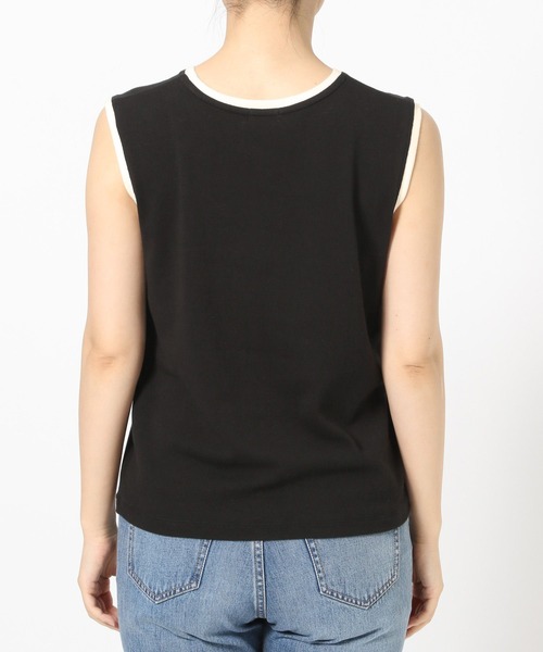 LOWRYS FARM（ローリーズファーム）の「ハイショクタンク　 574839（タンクトップ・レディース・アイボリー/ブラック/チャコールグレー/ベージュ・FREE）」の10枚目の写真