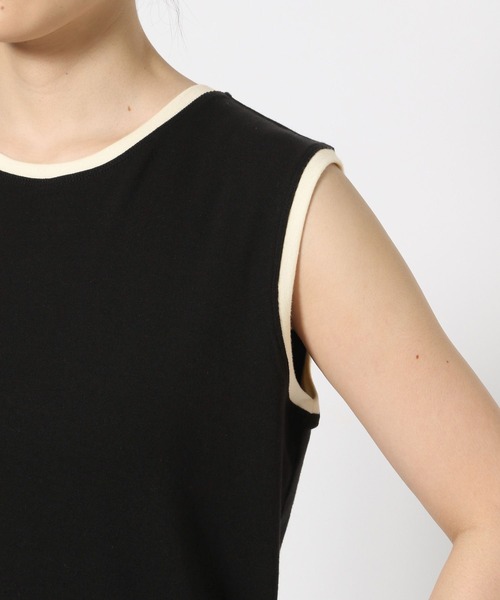 LOWRYS FARM（ローリーズファーム）の「ハイショクタンク　 574839（タンクトップ・レディース・アイボリー/ブラック/チャコールグレー/ベージュ・FREE）」の12枚目の写真