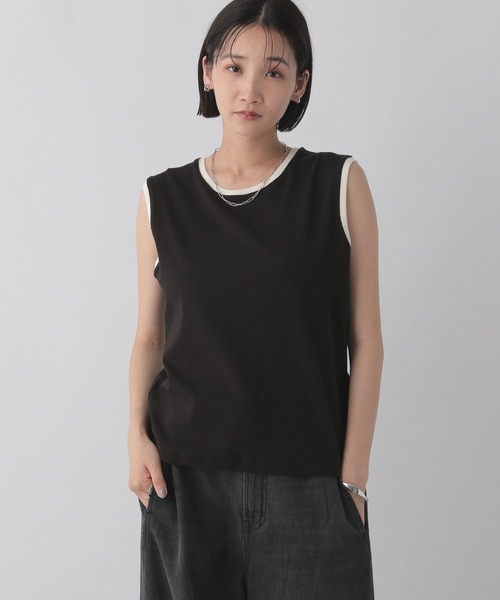 LOWRYS FARM（ローリーズファーム）の「ハイショクタンク　 574839（タンクトップ・レディース・アイボリー/ブラック/チャコールグレー/ベージュ・FREE）」の17枚目の写真