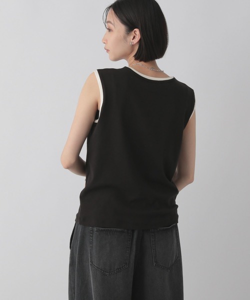 LOWRYS FARM（ローリーズファーム）の「ハイショクタンク　 574839（タンクトップ・レディース・アイボリー/ブラック/チャコールグレー/ベージュ・FREE）」の18枚目の写真