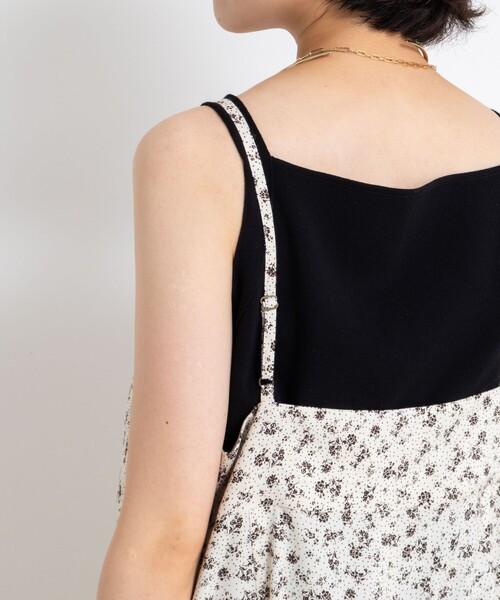 Rie Miller(リエミラー)の「ウォッシャブルシーチングプリントオールインワン(つなぎ/オールインワン・レディース・ベージュ系その他/ブラック系その他/オレンジ系その他・38)」の6枚目の写真