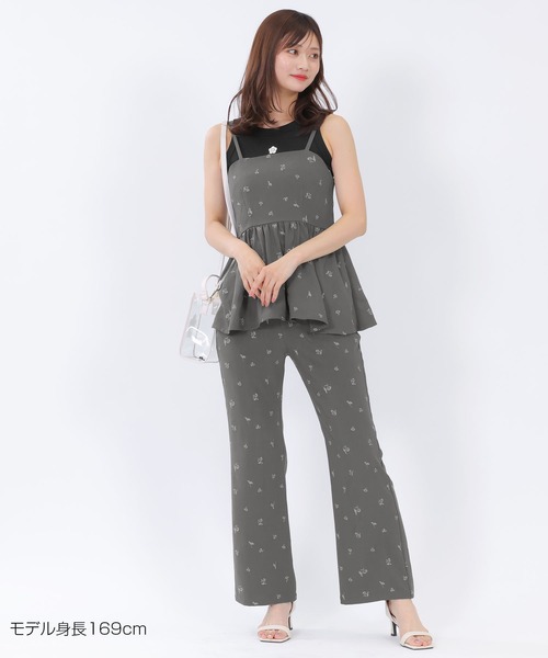 セール】総柄リアルデイジー刺繍 パンツ（その他パンツ）｜MARY QUANT