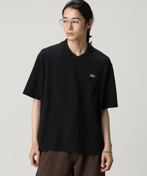 モノグラムジャカード半袖ポロシャツ（ポロシャツ）｜LACOSTE