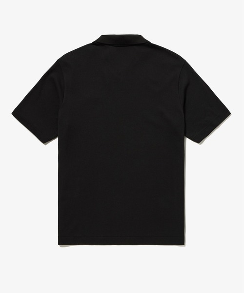 LACOSTE（ラコステ）の「L.12.12鹿の子 アレンジ スキッパーネックポロシャツ（ポロシャツ・メンズ・レッド系その他/ブラック/オフホワイト/チャコールグレー/ダークアッシュ/ブラウン系その他・2/3/4/5）」の9枚目の写真