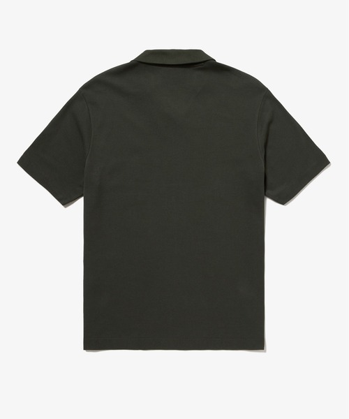LACOSTE（ラコステ）の「L.12.12鹿の子 アレンジ スキッパーネックポロシャツ（ポロシャツ・メンズ・レッド系その他/ブラック/オフホワイト/チャコールグレー/ダークアッシュ/ブラウン系その他・2/3/4/5）」の12枚目の写真