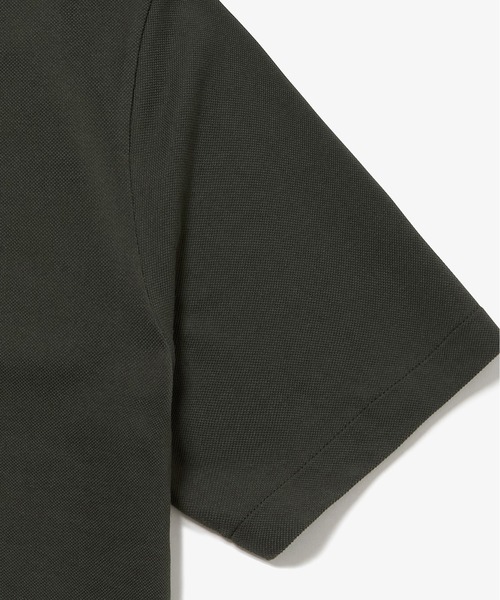 LACOSTE（ラコステ）の「L.12.12鹿の子 アレンジ スキッパーネックポロシャツ（ポロシャツ・メンズ・レッド系その他/ブラック/オフホワイト/チャコールグレー/ダークアッシュ/ブラウン系その他・2/3/4/5）」の13枚目の写真