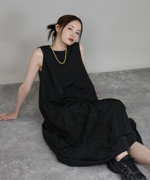 J by blue（ジェイバイブルー）の「ランダムタックバルーンワンピース（ワンピース）」