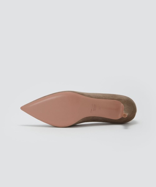 ANIMA アネッリ スウェード パンプス 6.5cm TAUPE（パンプス