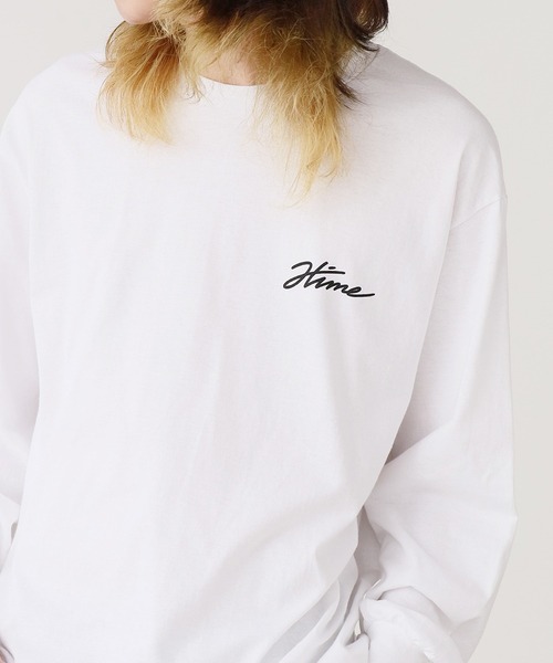 WBSB(ダブルビーエスビー)の「WBSB/ダブルビーエスビー×Hime/ヒメ WBSB girl L/S TEE Tシャツ ロンT メンズ 秋物 秋服 2026年秋冬(Tシャツ/カットソー・メンズ・ホワイト・XL/L/M)」の1枚目の写真