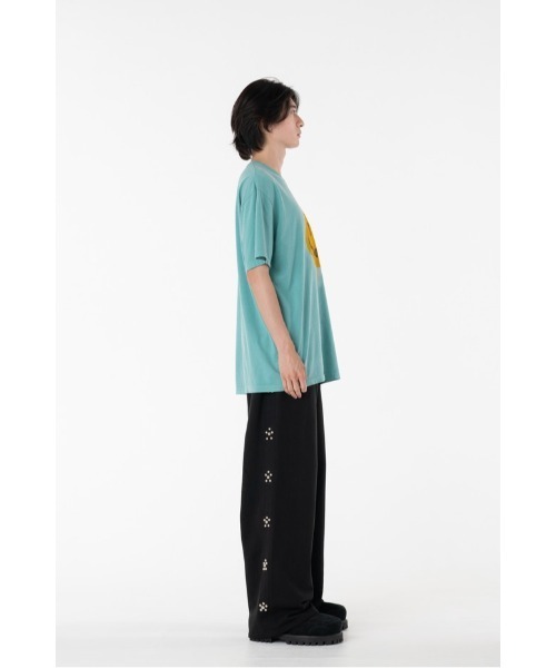 DISCOVERED(ディスカバード)の「SMILE S/S TEE(Tシャツ/カットソー・メンズ・ブラック/ホワイト/グリーン・SMALL/LARGE)」の9枚目の写真