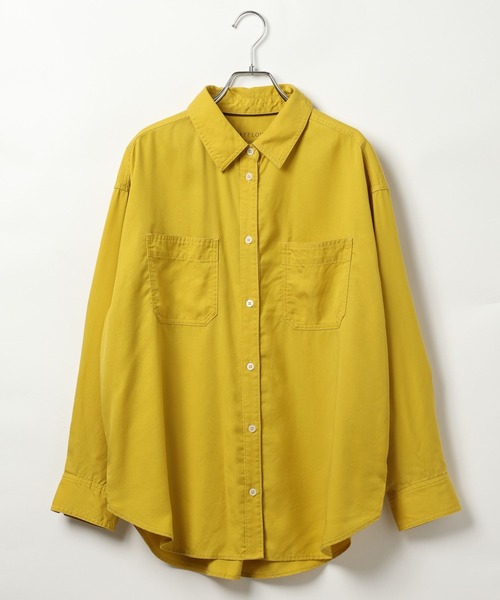 BAYFLOW（ベイフロー）の「2WAYスタンダートシャツ（シャツ/ブラウス・レディース・ブルー/チャコール/イエロー/ブラウン・FREE）」の20枚目の写真