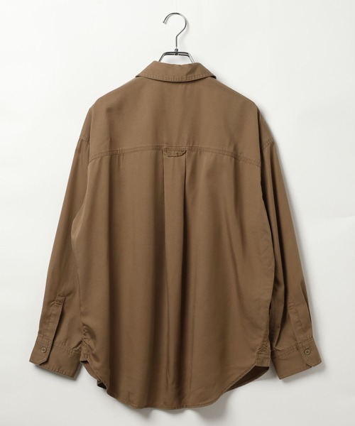 BAYFLOW（ベイフロー）の「2WAYスタンダートシャツ（シャツ/ブラウス・レディース・ブルー/チャコール/イエロー/ブラウン・FREE）」の22枚目の写真