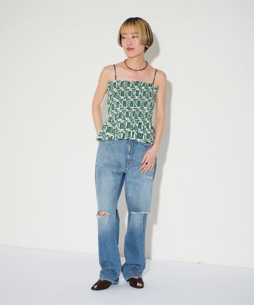 GRISE（グリーズ）の「《追加》GRISE6cmピープトゥストラップミュール（サンダル・レディース・ブラウン/ネイビー/ブラック・SMALL/MEDIUM/LARGE/X-LARGE）」の6枚目の写真