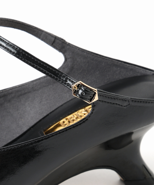 GRISE（グリーズ）の「《追加》GRISE6cmピープトゥストラップミュール（サンダル・レディース・ブラウン/ネイビー/ブラック・SMALL/MEDIUM/LARGE/X-LARGE）」の16枚目の写真