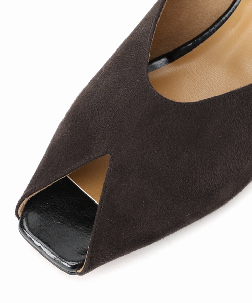 GRISE（グリーズ）の「《追加》GRISE6cmピープトゥストラップミュール（サンダル・レディース・ブラウン/ネイビー/ブラック・SMALL/MEDIUM/LARGE/X-LARGE）」の21枚目の写真