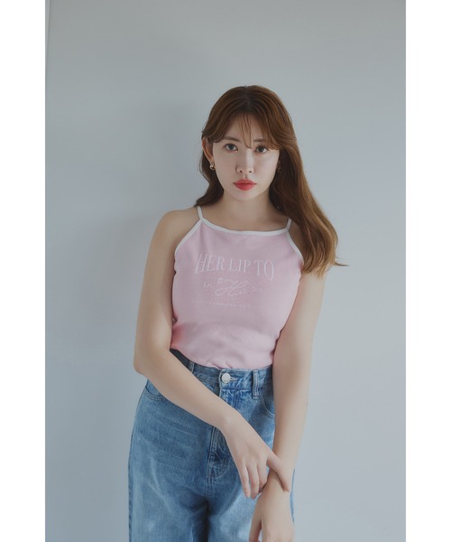 Her lip to Logo Top（タンクトップ）｜Her lip to（ハーリップ