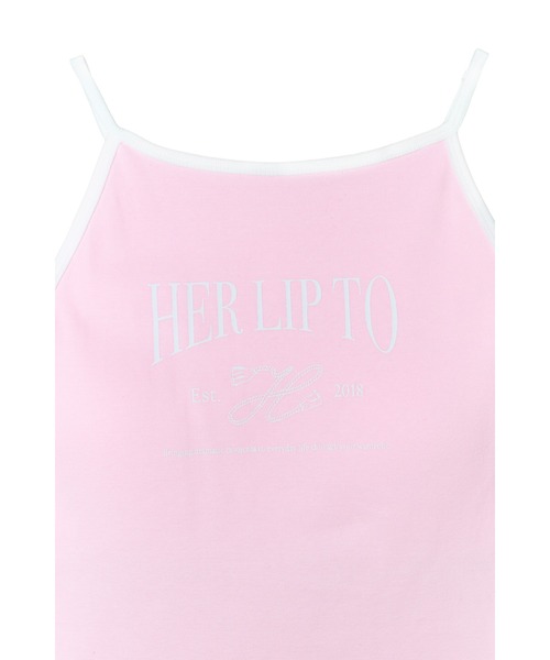 Her lip to Logo Top（タンクトップ）｜Her lip to（ハーリップ