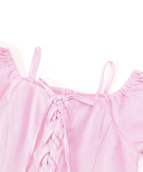 algy(アルジー)の「グランジワンピ(ワンピース・キッズ・インディゴブルー/ピンク・XX-SMALL/X-SMALL/MEDIUM/SMALL)」の11枚目の写真