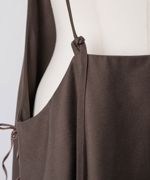 LA BELLE ETUDE（ラベルエチュード）の「many ribbon onepice（ワンピース・レディース・ブラウン/ブラック/アイボリー・0/1）」の18枚目の写真