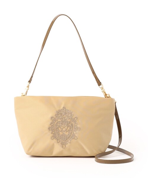 amaca（アマカ）の「DAVISポシェット（ショルダーバッグ・レディース・レッド/ダークネイビー/ベージュ・FREE）」の2枚目の写真