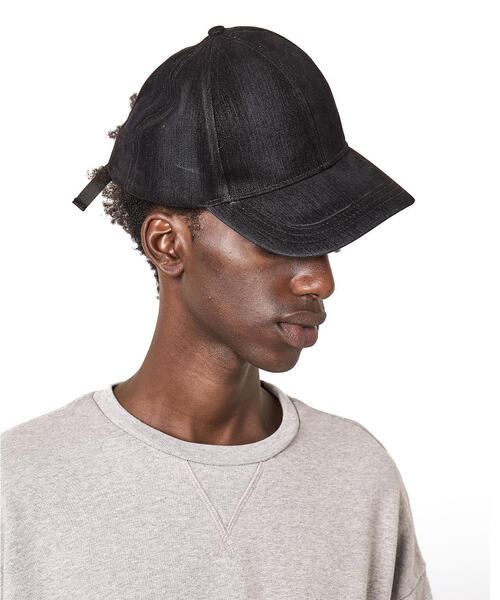 DANKE SCHON(ダンケシェーン)の「DankeSchon/ダンケシェーン/FLOCKYDENIM CAP(キャップ・メンズ・ブラック/ブラウン・F)」の7枚目の写真