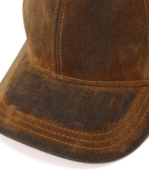 DANKE SCHON(ダンケシェーン)の「DankeSchon/ダンケシェーン/FLOCKYDENIM CAP(キャップ・メンズ・ブラック/ブラウン・F)」の18枚目の写真