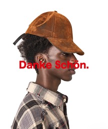 DANKE SCHON（ダンケシェーン）の「DankeSchon/ダンケシェーン/FLOCKYDENIM CAP（キャップ）」