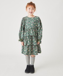 ever closet（エバークローゼット）の「花柄 コーデュロイ ワンピース（ワンピース・キッズ）」