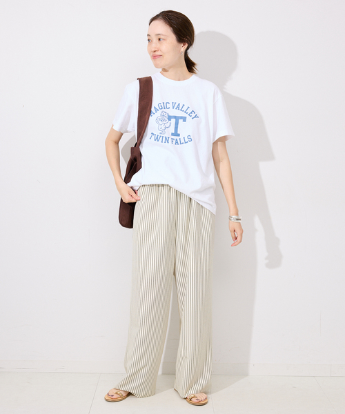 ITTI（イッチ）の「《追加3》ITTI/イッチ SLOBE別注 TOTE M（トートバッグ・レディース・ブラック/ブラウン・FREE）」の22枚目の写真