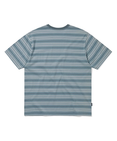 thisisneverthat（ディスイズネバーザット）の「Striped Tee（Tシャツ/カットソー・メンズ・ブルー/ブラウン/レッドパープル・XL/L/M/S）」の7枚目の写真