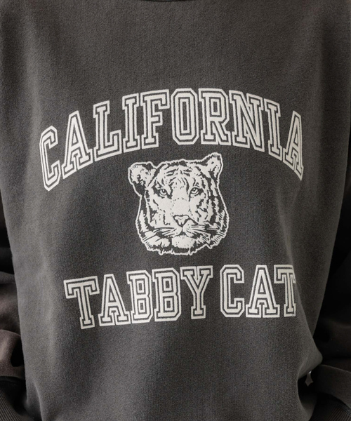 MIXTA（ミクスタ）の「【MIXTA/ミクスタ】ロゴスウェット/スウェット/ギフト/加工/ヴィンテージ感【WEB限定】（スウェット・レディース・サックスブルー/スミクロ/ネイビー/グレー/オフホワイト・M）」の16枚目の写真