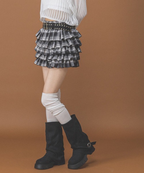 3.3 Field Trip (3.3フィールドトリップ)の「3.3 Field Trip/スタッドベルト(ベルト・レディース・ブラウン/ブラック・FREE)」の8枚目の写真