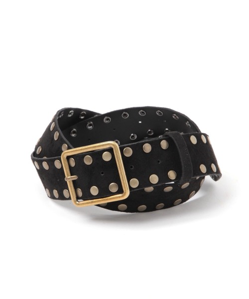 3.3 Field Trip (3.3フィールドトリップ)の「3.3 Field Trip/スタッドベルト(ベルト・レディース・ブラウン/ブラック・FREE)」の9枚目の写真