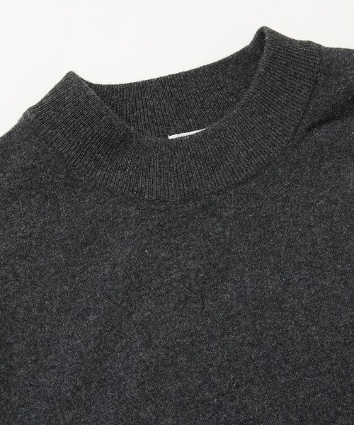 crepuscule（クレプスキュール）の「crepuscule Moc Neck P/O (2503-007)（ポロシャツ・メンズ・グレー/チャコールグレー・2）」の4枚目の写真