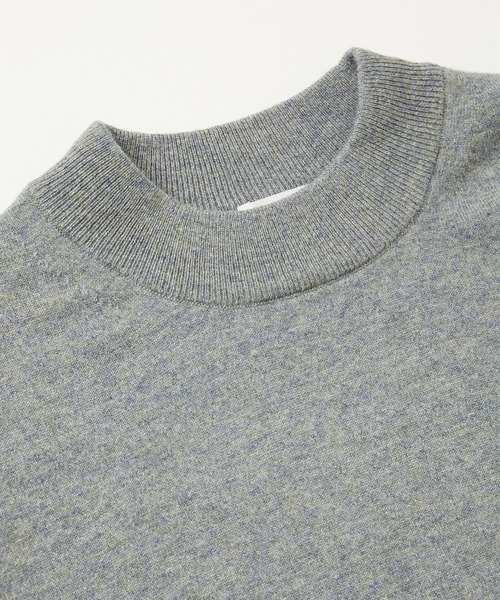 crepuscule（クレプスキュール）の「crepuscule Moc Neck P/O (2503-007)（ポロシャツ・メンズ・グレー/チャコールグレー・2）」の5枚目の写真
