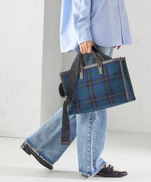アバケーション A VACATION 2wayショルダーバッグ A VACATION｜カウレザー ハンドル スクエア トートバッグ “CLUB