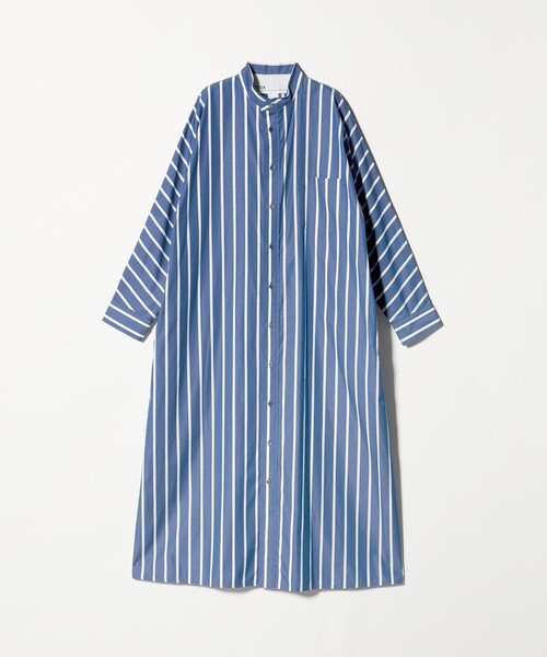 【新品】TICCA ティッカ リネン半袖シャツワンピース セール】リネン半袖シャツワンピース(505315620) | ティッカ
