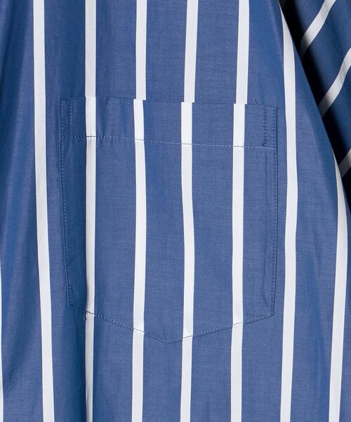 TICCA＞ストライプ テントライン シャツワンピース（シャツワンピース