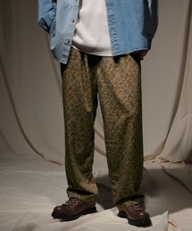 パンツ（イエロー/黄色系・ペイズリー柄）ファッション通販