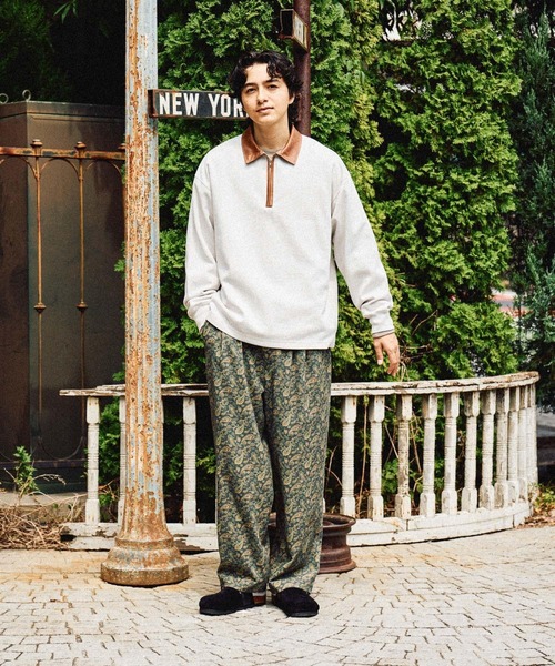 niko and...（ニコアンド）の「ペイズリーイージーパンツ（その他パンツ・メンズ・ネイビー/キャメル・MEDIUM/LARGE）」の9枚目の写真