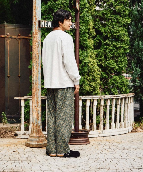 niko and...（ニコアンド）の「ペイズリーイージーパンツ（その他パンツ・メンズ・ネイビー/キャメル・MEDIUM/LARGE）」の10枚目の写真