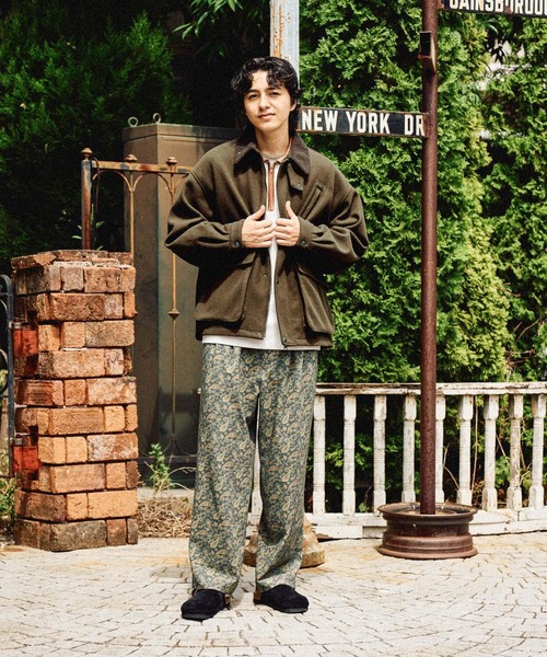 niko and...（ニコアンド）の「ペイズリーイージーパンツ（その他パンツ・メンズ・ネイビー/キャメル・MEDIUM/LARGE）」の12枚目の写真