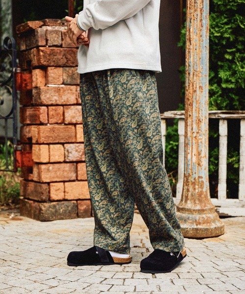 niko and...（ニコアンド）の「ペイズリーイージーパンツ（その他パンツ・メンズ・ネイビー/キャメル・MEDIUM/LARGE）」の15枚目の写真