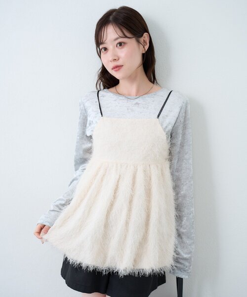 ZEDさん専用 新色追加/7色展開/2025AWカタログ】スタッズベロアプルオーバー（T