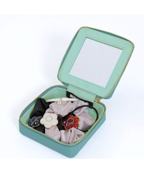 サフィアーノメタルデイジー マルチBOX L（ポーチ）｜MARY QUANT