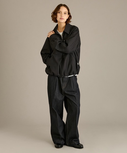 WETTEMPT（ウィテンプト）の「ZIP STRIPE JACKET / ジップストライプ