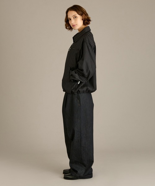 WETTEMPT(ウィテンプト)の「ZIP STRIPE JACKET / ジップストライプジャケット(その他アウター・メンズ・ネイビー/ブラック・SMALL/MEDIUM/LARGE)」の9枚目の写真