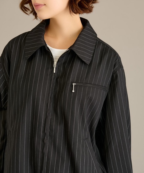 セール】ZIP STRIPE JACKET / ジップストライプジャケット（その他