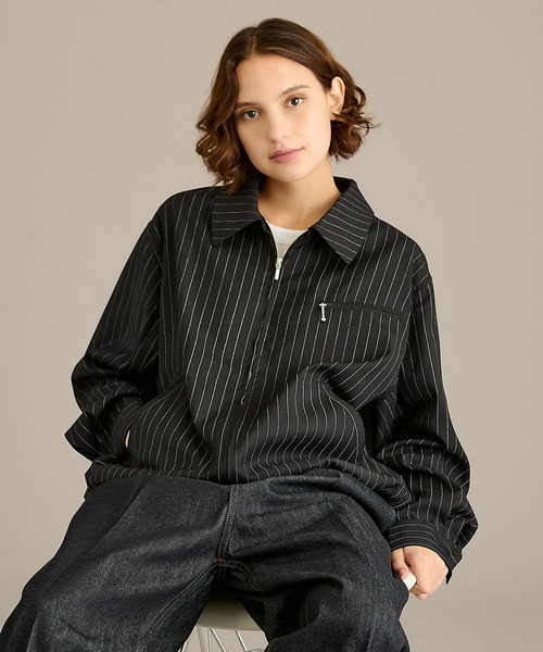 フラットヘッド　ピンストライプジャケット UN3D.（アンスリード）の「MULTI PINSTRIPE JK / マルチピン